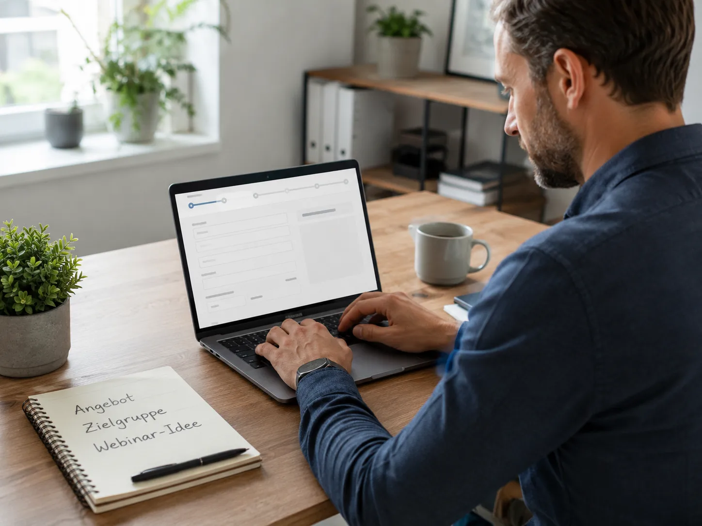 Formular zur Prüfung des Webinar-Angebots